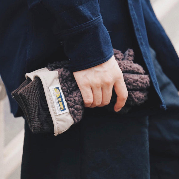 GANTS "TEDDY 5FGR" - COULEUR "BROWN"