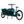 Charger l'image dans la galerie, CARGO DUAL HYBRID 1000 - BLUE N LIME