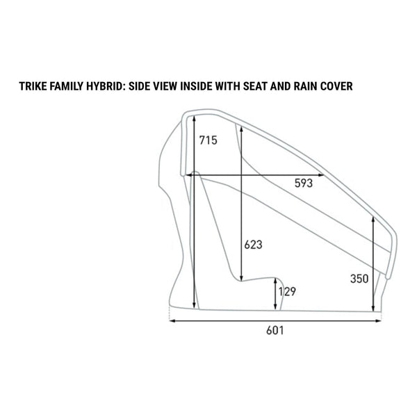 TRIKE HYBRID FAMILY 750 - BLUE N REFLEX
