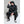 Charger l'image dans la galerie, Poncho - Back to Black - Art Camo