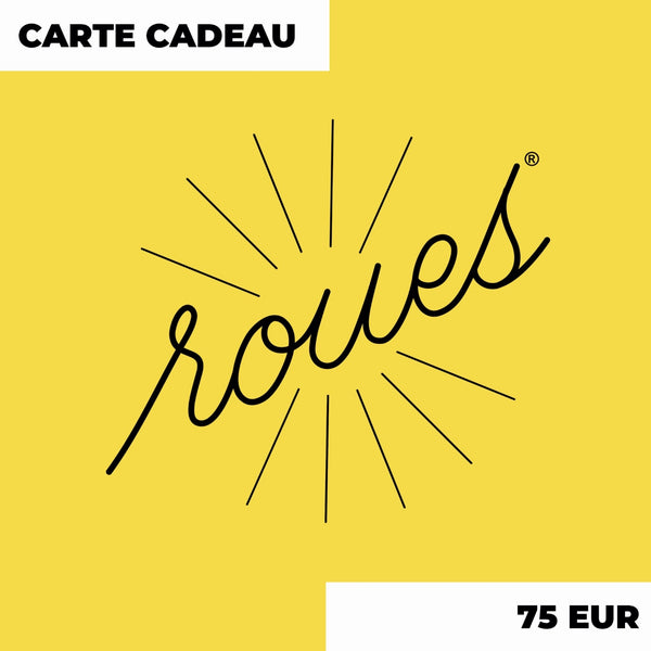 CARTE CADEAU ROUES 75,00 EUR
