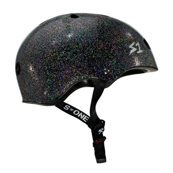 CASQUE S1 LIFER - BLACK GLOSS GLITTER