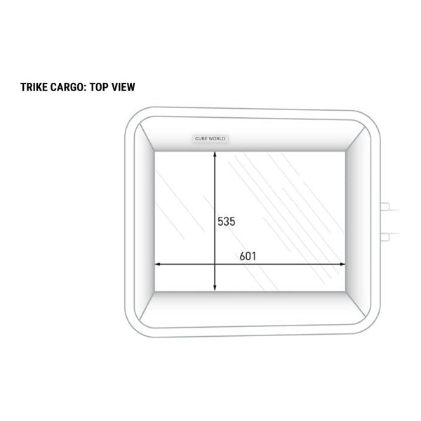 TRIKE CARGO HYBRID 750 - GREY N REFLEX