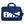 Load image into Gallery viewer, "WEEKENDER" BAG - COLOR "SHARK BLUE"