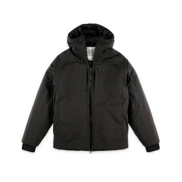 MANTEAU A CAPUCHE "MOUNTAIN PUFFER HOODIE" - BLACK/BLACK