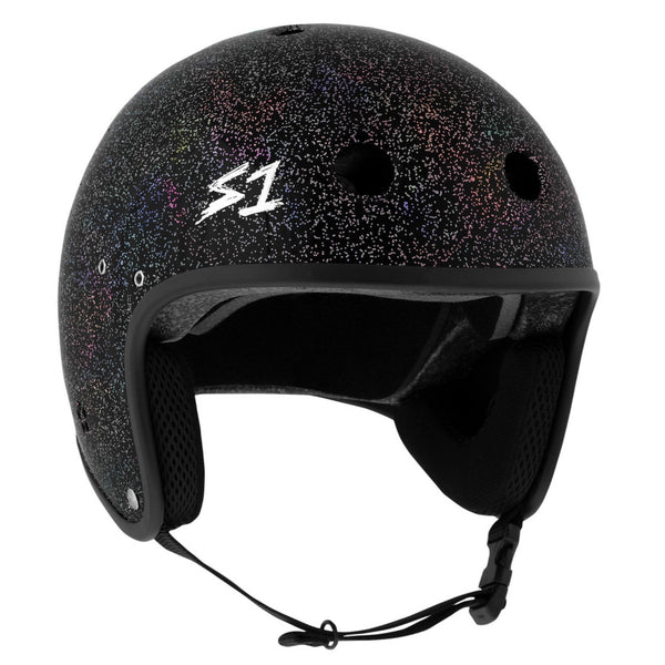 CASQUE S1 RETRO LIFER - BLACK GLOSS GLITTER