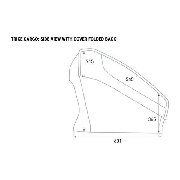 TRIKE CARGO HYBRID 750 - GREY N REFLEX