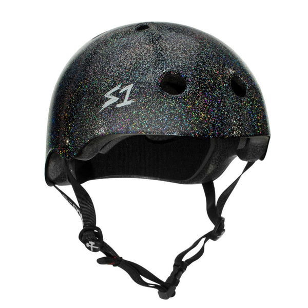 CASQUE S1 LIFER - BLACK GLOSS GLITTER