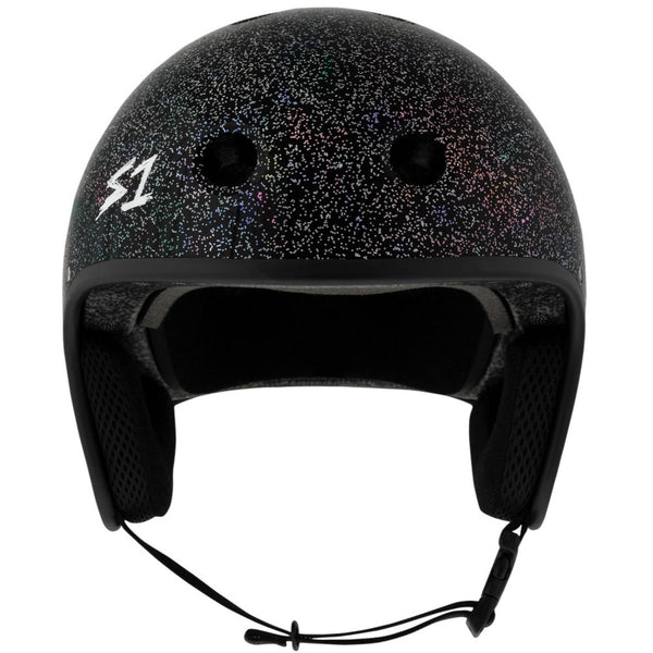 CASQUE S1 RETRO LIFER - BLACK GLOSS GLITTER