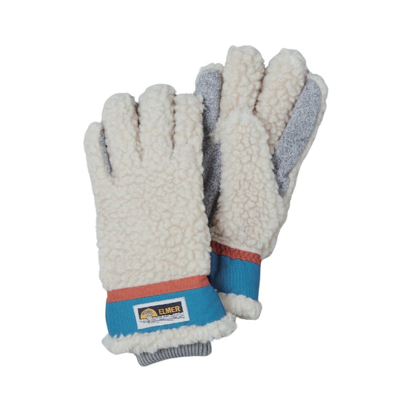 GANTS "TEDDY 5FGR" - COULEUR "BEIGE/BLUE"