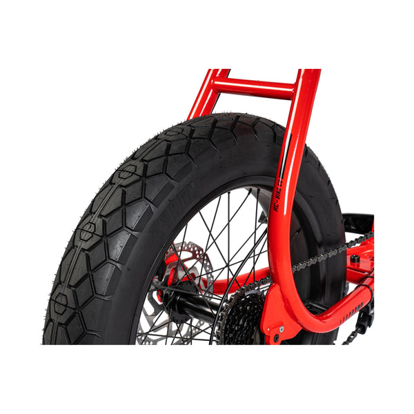 LIL'BUDDY - COULEUR BOLA RED, MOTEUR BOSCH PERFORMANCE CX, BATTERIE 500 Wh