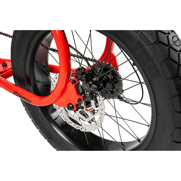 LIL'BUDDY - COULEUR BOLA RED, MOTEUR BOSCH PERFORMANCE CX, BATTERIE 500 Wh