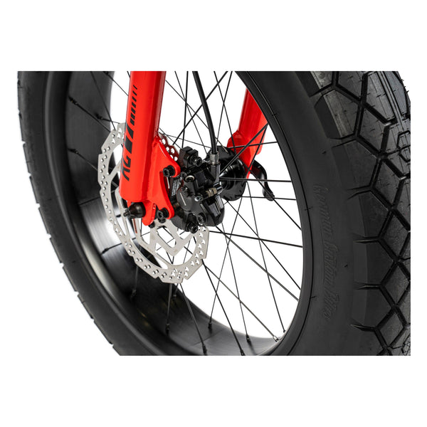 LIL'BUDDY - COULEUR BOLA RED, MOTEUR BOSCH PERFORMANCE CX, BATTERIE 500 Wh