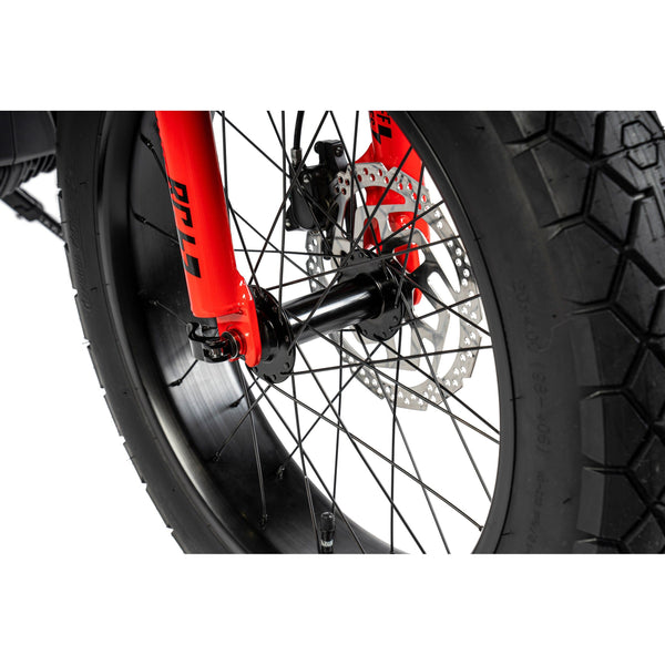 LIL'BUDDY - COULEUR BOLA RED, MOTEUR BOSCH PERFORMANCE CX, BATTERIE 500 Wh