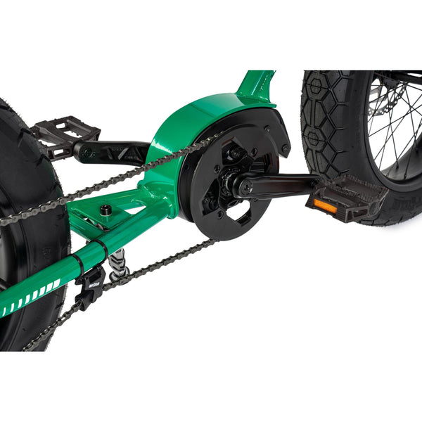 LIL'BUDDY - COULEUR DEVON GREEN, MOTEUR BOSCH PERFORMANCE CX, BATTERIE 500 Wh