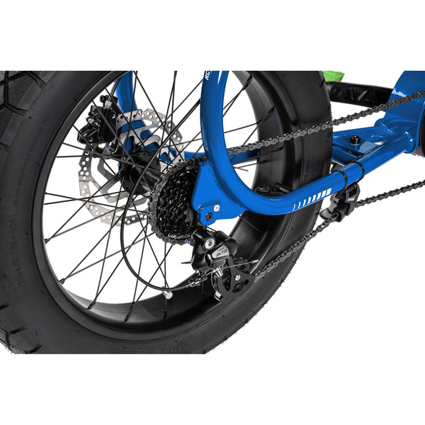 LIL'BUDDY - COULEUR PAPOSO BLUE, MOTEUR BOSCH PERFORMANCE CX, BATTERIE 500 Wh