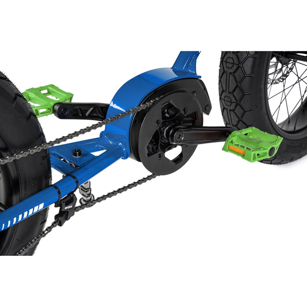 LIL'BUDDY - COULEUR PAPOSO BLUE, MOTEUR BOSCH PERFORMANCE CX, BATTERIE 500 Wh