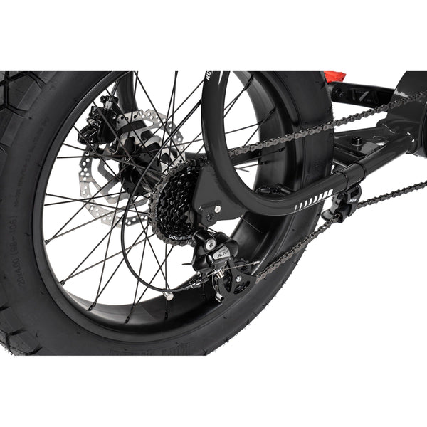 LIL'BUDDY - COULEUR SOMBRA BLACK, MOTEUR BOSCH PERFORMANCE CX, BATTERIE 500 Wh