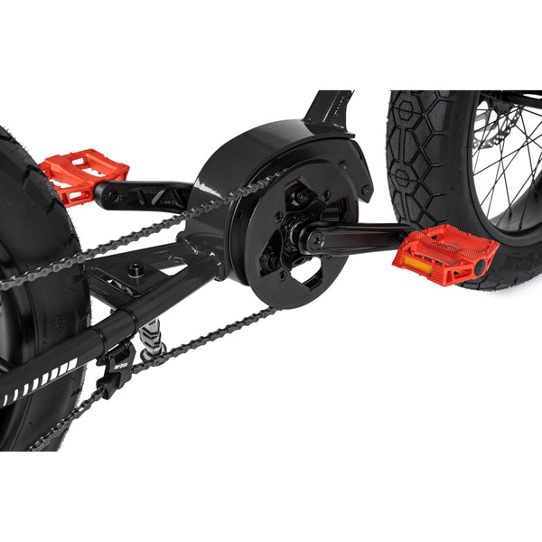 LIL'BUDDY - COULEUR SOMBRA BLACK, MOTEUR BOSCH PERFORMANCE CX, BATTERIE 500 Wh