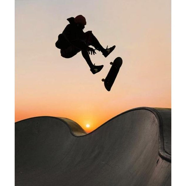 WOMEN'S SHOE "CATIBA PRO SKATE" BLACK/WHITE LOGO