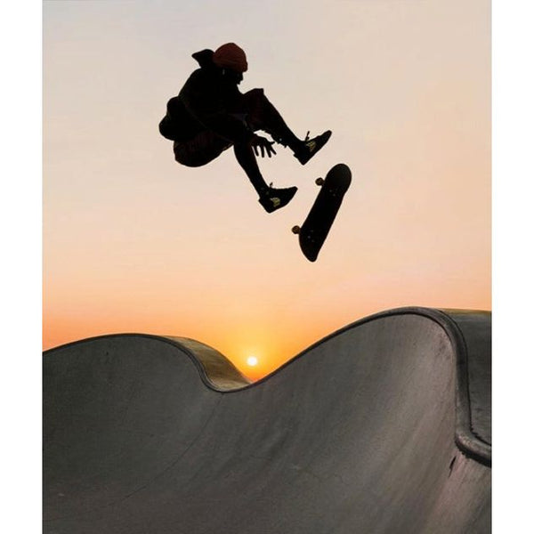 MEN'S SHOES "CATIBA PRO SKATE" BLACK/WHITE LOGO