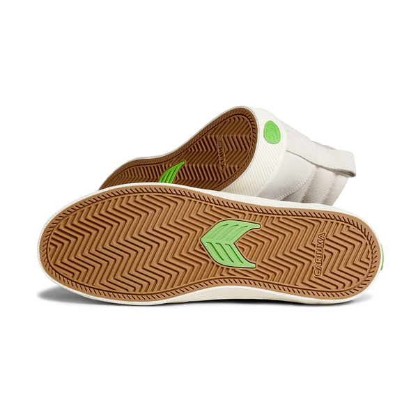 CHAUSSURE FEMME "CATIBA PRO HIGH" VINTAGE WHITE/BLACK LOGO