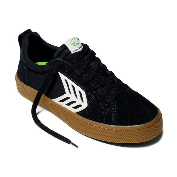 CHAUSSURE FEMME "CATIBA PRO SKATE" BLACK/WHITE LOGO/VINTAGE GUM