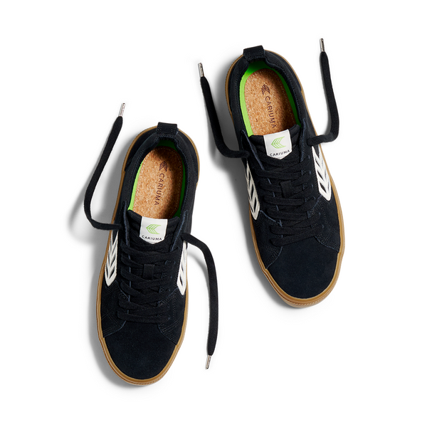 CHAUSSURE FEMME "CATIBA PRO SKATE" BLACK/WHITE LOGO/VINTAGE GUM