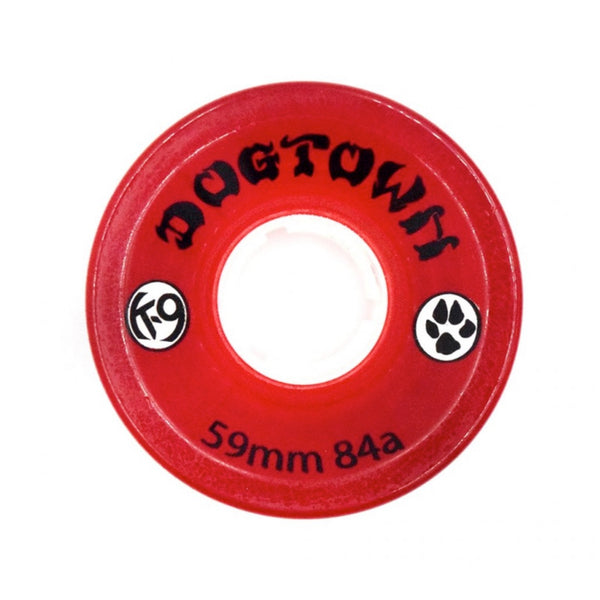 K-9 CRUISER 59MM/84A BLEU CLAIR & ROUGE CLAIR (SET DE 4)