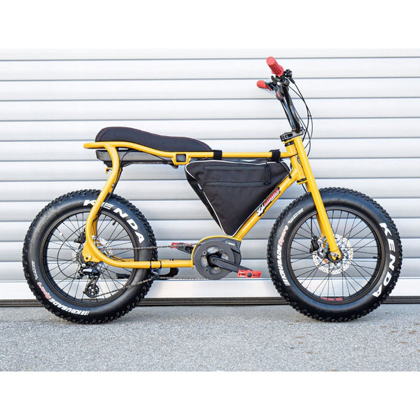 "SMALL" FRAME BAG FOR ELECTRIC BIKE "LIL'BUDDY" BY RUFF CYCLES