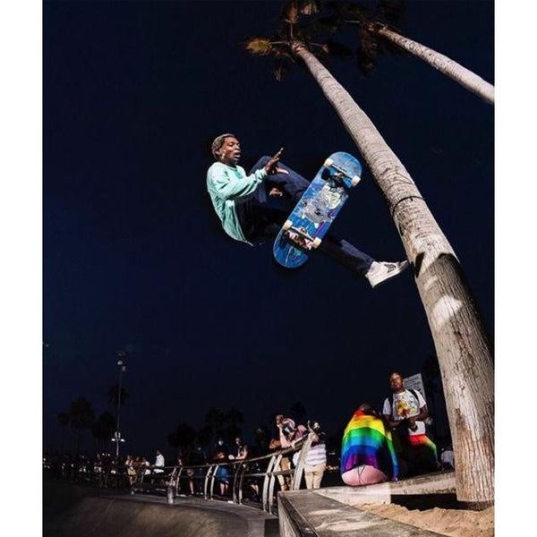 CHAUSSURE FEMME "CATIBA PRO SKATE" VINTAGE WHITE/BLACK LOGO