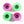 Charger l'image dans la galerie, K-9 CRUISER 59MM/84A - VERT FLUO & ROSE FLUO (SET DE 4)