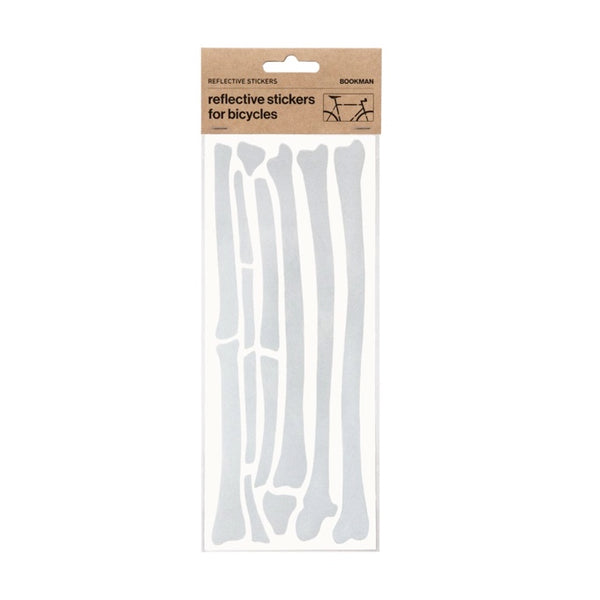 REFLECTIVE BIKE STICKERS KIT - BONES