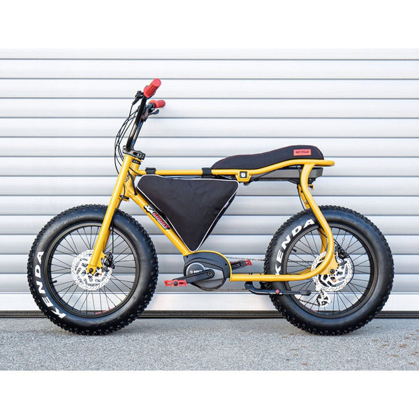 "SMALL" FRAME BAG FOR ELECTRIC BIKE "LIL'BUDDY" BY RUFF CYCLES