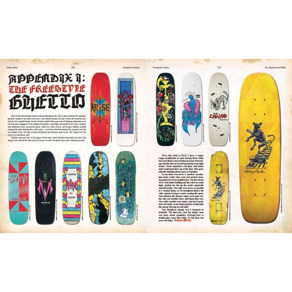 THE DISPOSABLE SKATEBOARD BIBLE (ENGLISH)