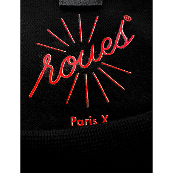 BLACK T-SHIRT - RED "SKATE HEART"