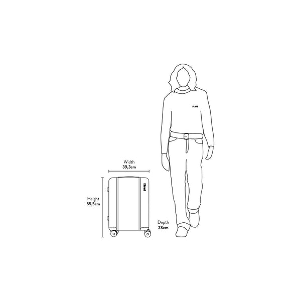 "FLOYD CABIN" SUITCASE - COLOR "FLOYD GOLD"