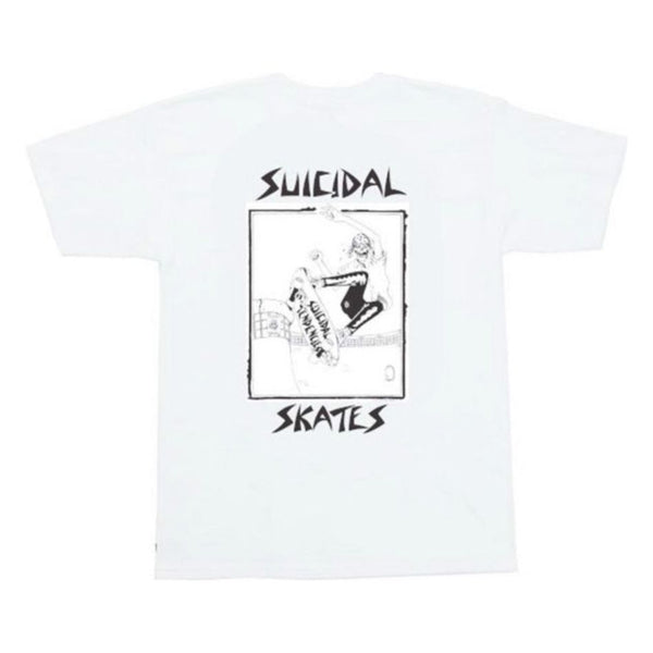 DOGTOWN X SUICIDAL SKATES "POOL SKATER" T-SHIRT - MADE IN USA