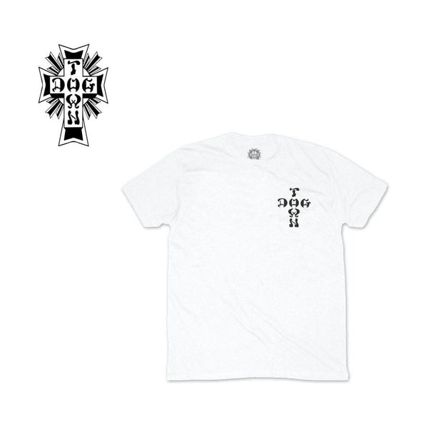 DOGTOWN "CROSS LOGO" T-SHIRT - MADE IN USA