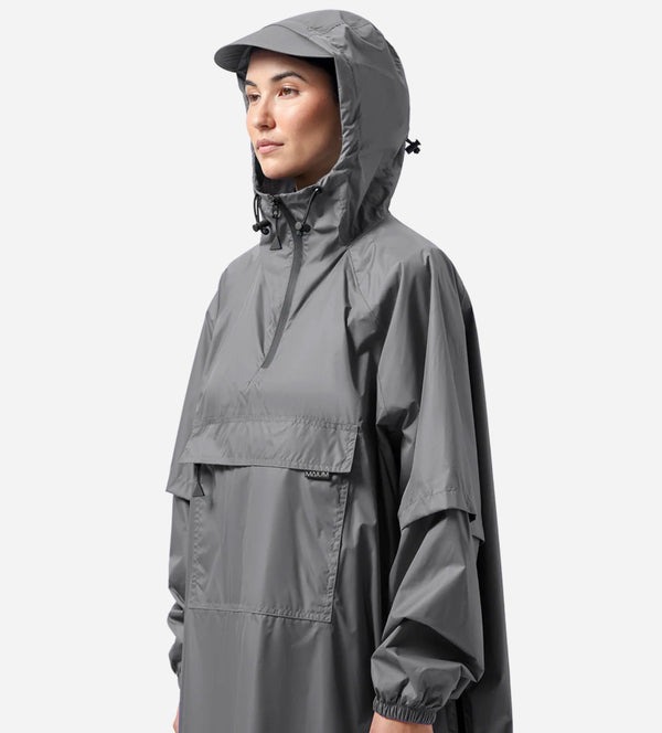 PONCHO - ROCK GREY