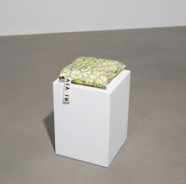 PONCHO - LEO SPLASHES YELLOW / GREY