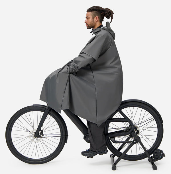 PONCHO - ROCK GREY