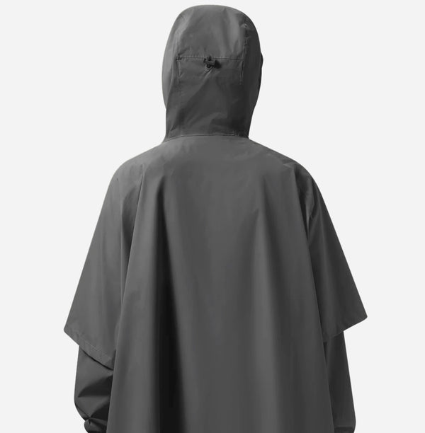 PONCHO - ROCK GREY