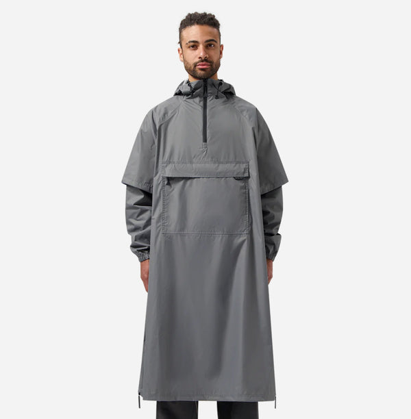 PONCHO - ROCK GREY