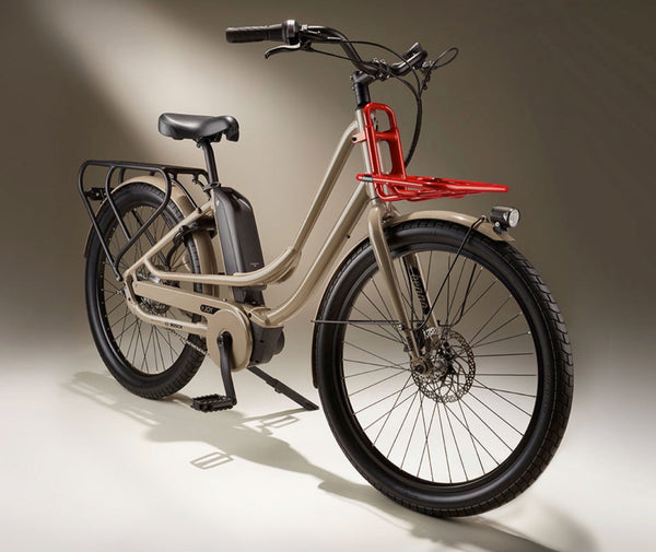 E-JOY - COULEUR PEBBLE BROWN, MOTEUR BOSCH PERFORMANCE & BATTERIE 400 Wh