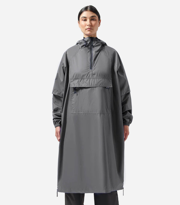 PONCHO - ROCK GREY