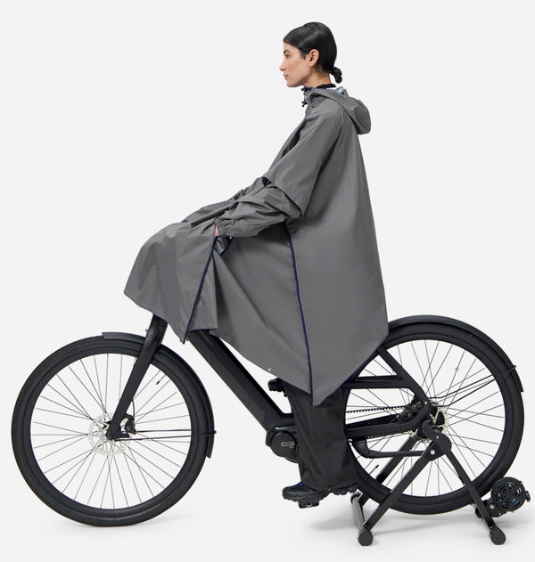 PONCHO - ROCK GREY