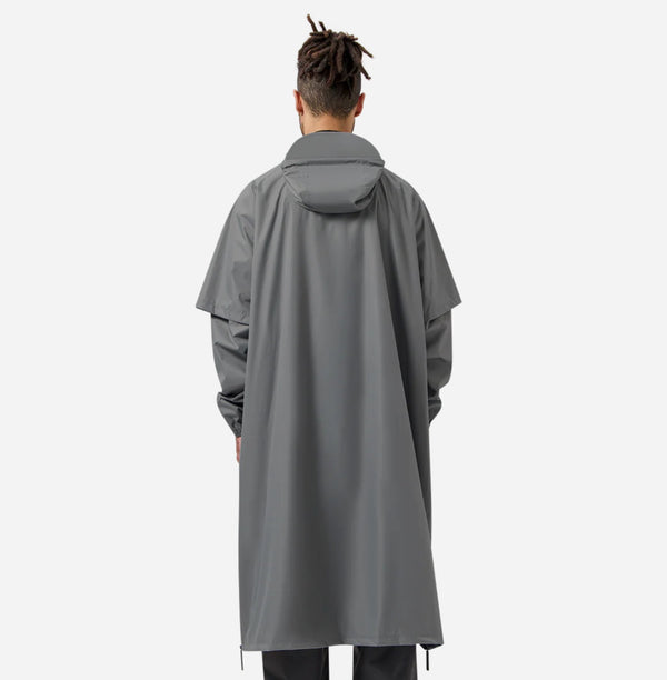 PONCHO - ROCK GREY