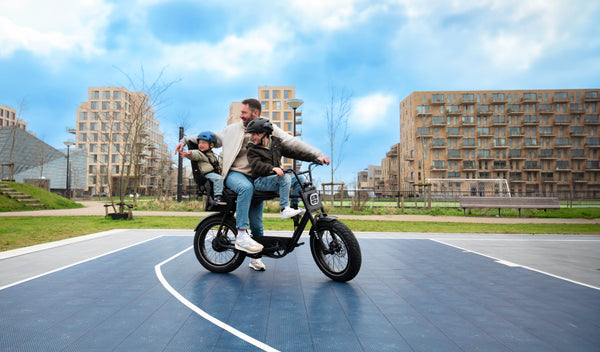 Porte bagages arrière 25 Kg pour vélo FLX et FLX+ Phatfour