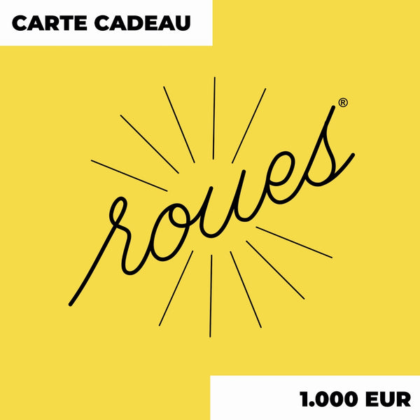 CARTE CADEAU ROUES 1000,00 EUR